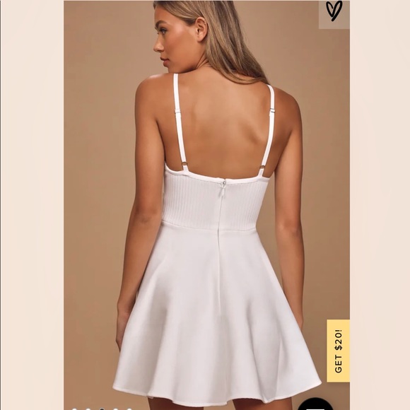 Lulu’s White Dress - Picture 3 of 7